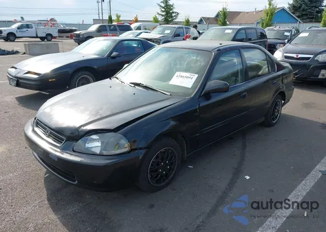 1998 Honda Civic Lx from USA, damaged, VIN 2HGEJ6673WH516840